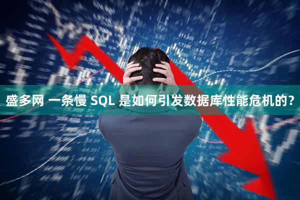 盛多网 一条慢 SQL 是如何引发数据库性能危机的？