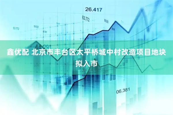 鑫优配 北京市丰台区太平桥城中村改造项目地块拟入市
