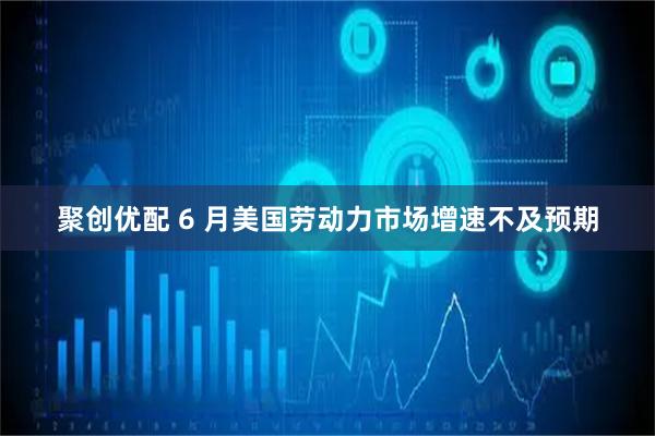 聚创优配 6 月美国劳动力市场增速不及预期